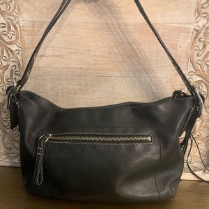 Black coach handbag